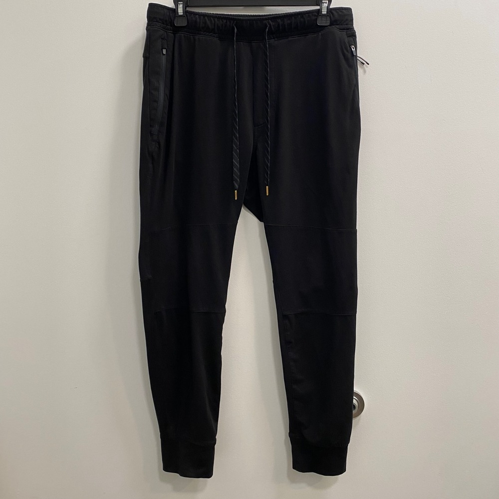 American Eagle Joggers Men Medium Black Active 24/7 Tapered Gorpcore Athleisure